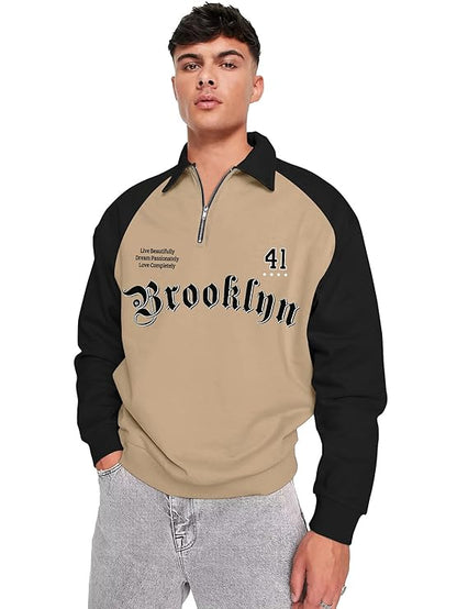 Brooklyn Half-Zip Sweatshirt