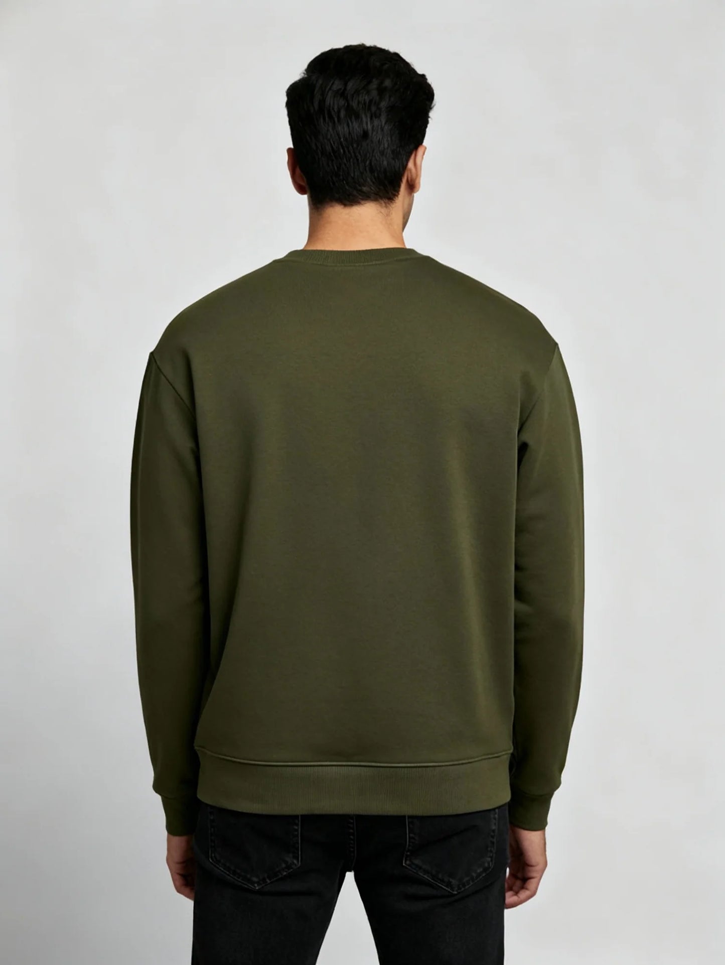 Olive Crewneck Sweatshirt